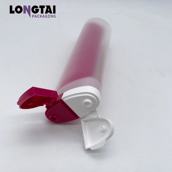 70ml 2 in 1 plastic dual chamber cream packaging tube