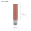 D30 oval PE tube with massage applicator