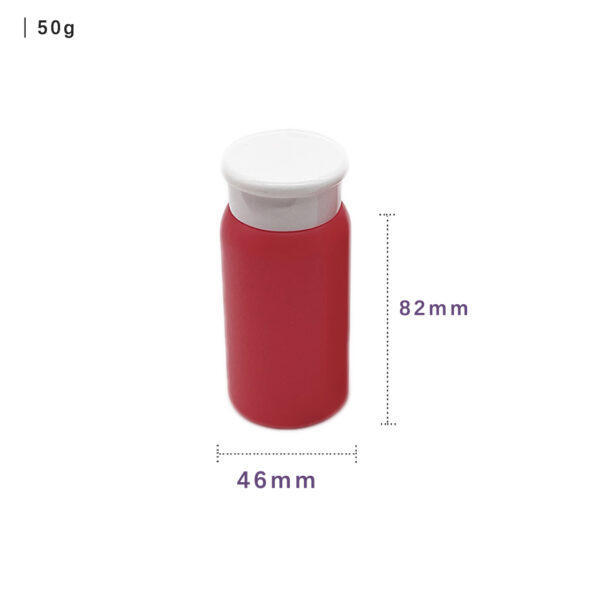 1.76oz HDPE loose powder packaging container