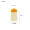 100g HDPE baby lotion oval shape bottle