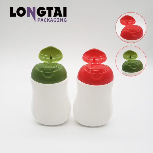 HDPE oval bottle for 200g hand wash