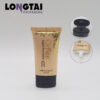 60ml plastic liquid foundation flat tube