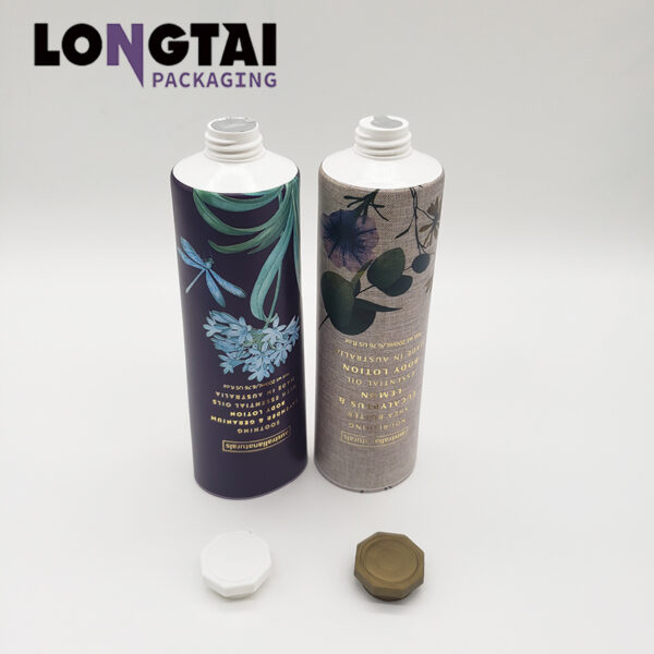 200ml hot stamping ABL body lotion tube