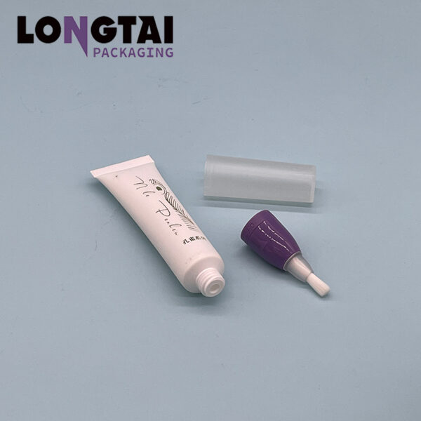 20ml PE packaging tube with fiber brush