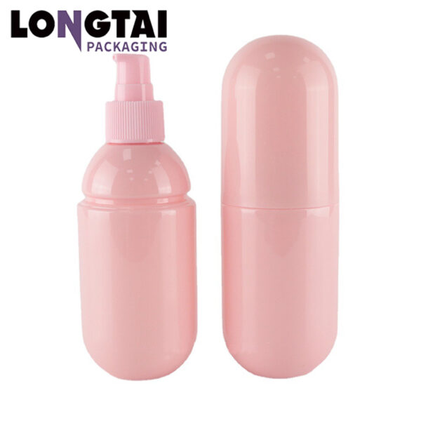 PET toner container with mist pump