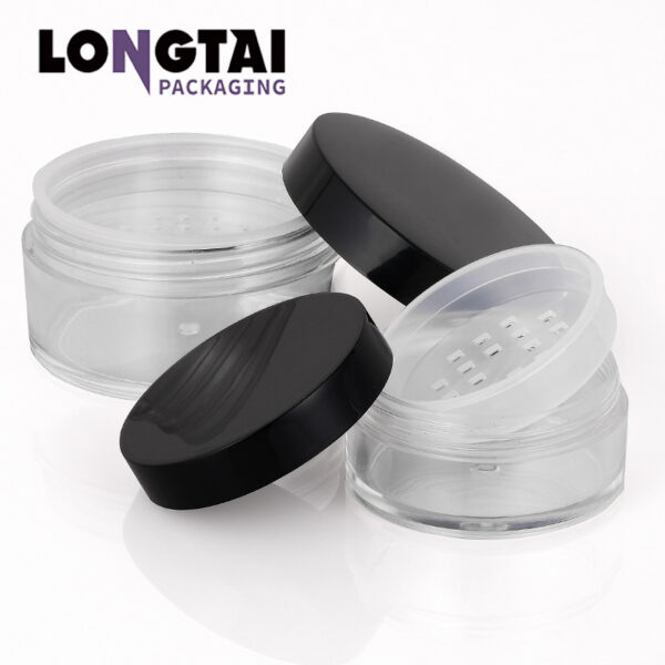 Acrylic loose powder packaging jar