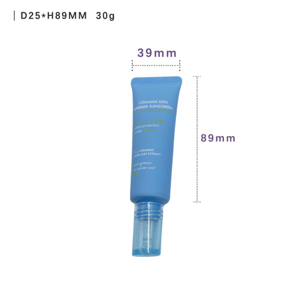 PE gel packaging tube with dropper tip