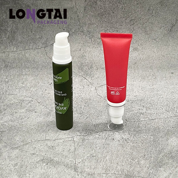 D16mm eye cream tube with airless pump