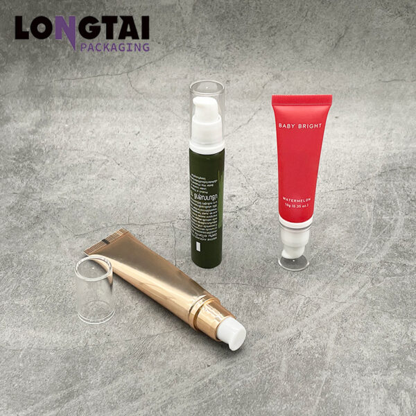 D16mm eye cream tube with airless pump