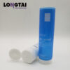 200ml gel/cream packaging tube with thin flip top cap