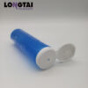 200ml gel/cream packaging tube with thin flip top cap