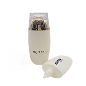 Luxury 50g HDPE sunscreen packaging bottle